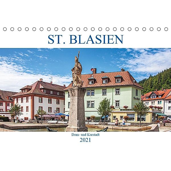 St. Blasien - Dom- und Kurstadt (Tischkalender 2021 DIN A5 quer), Liselotte Brunner-Klaus