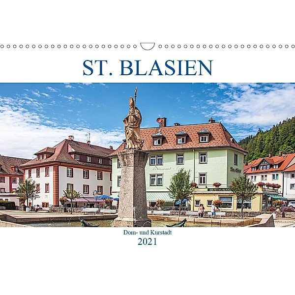 St. Blasien - Dom- und Kurstadt (Wandkalender 2021 DIN A3 quer), Liselotte Brunner-Klaus