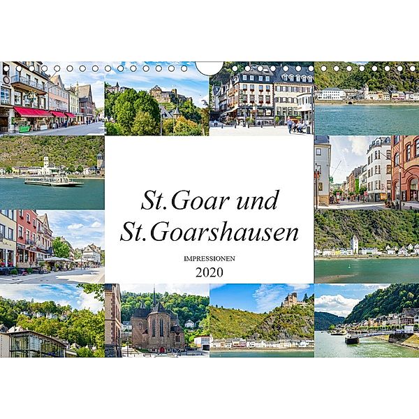 St. Goar und St. Goarshausen Impressionen (Wandkalender 2020 DIN A4 quer), Dirk Meutzner