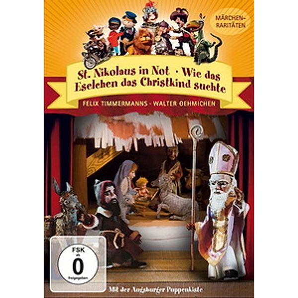 St. Nikolaus in Not / Wie das Eselchen das Christkind suchte, DVD, Walter Oehmichen