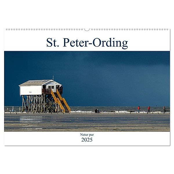 St. Peter-Ording - Natur pur (Wandkalender 2025 DIN A2 quer), CALVENDO Monatskalender, Calvendo, Dietmar Blome