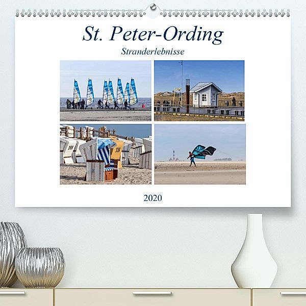 St. Peter-Ording Stranderlebnisse (Premium-Kalender 2020 DIN A2 quer), Manuela Falke