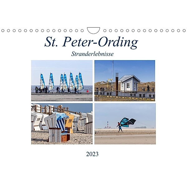 St. Peter-Ording Stranderlebnisse (Wandkalender 2023 DIN A4 quer), Manuela Falke