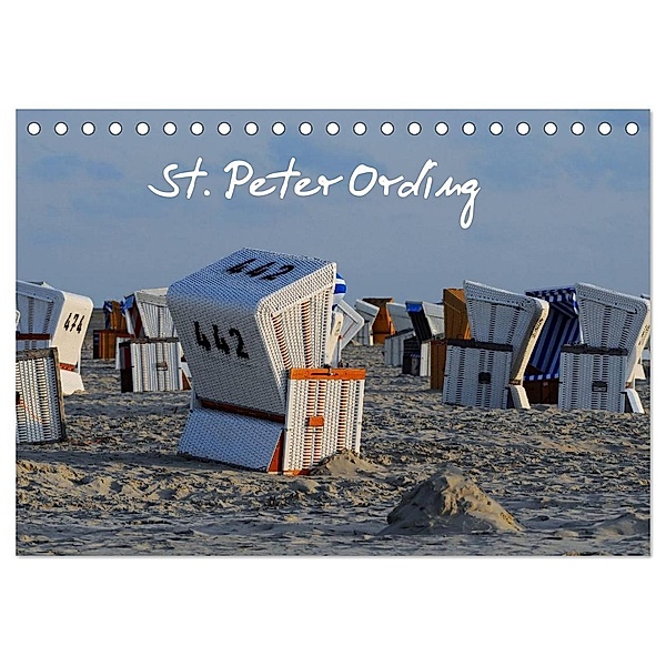 St. Peter Ording (Tischkalender 2024 DIN A5 quer), CALVENDO Monatskalender, Nordstern