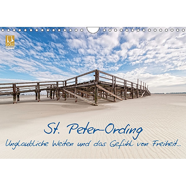 St. Peter-Ording (Wandkalender 2019 DIN A4 quer), Nordbilder