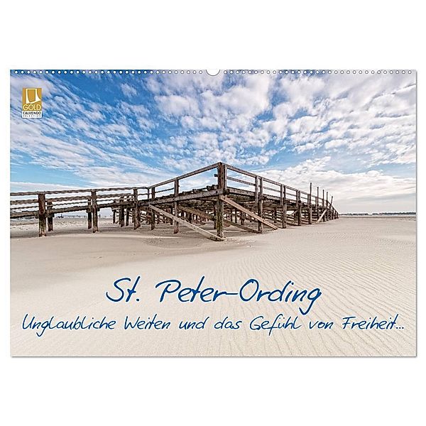 St. Peter-Ording (Wandkalender 2024 DIN A2 quer), CALVENDO Monatskalender, Nordbilder