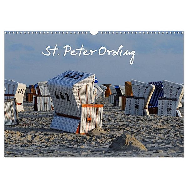 St. Peter Ording (Wandkalender 2024 DIN A3 quer), CALVENDO Monatskalender, Nordstern