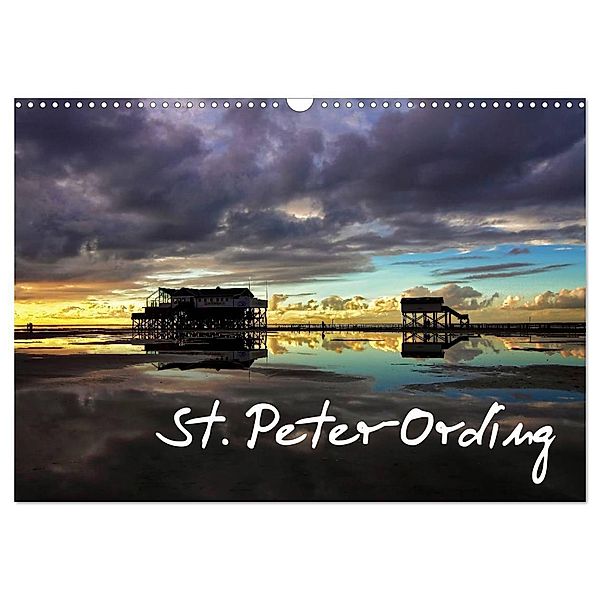 St. Peter-Ording (Wandkalender 2024 DIN A3 quer), CALVENDO Monatskalender, Peter Schürholz