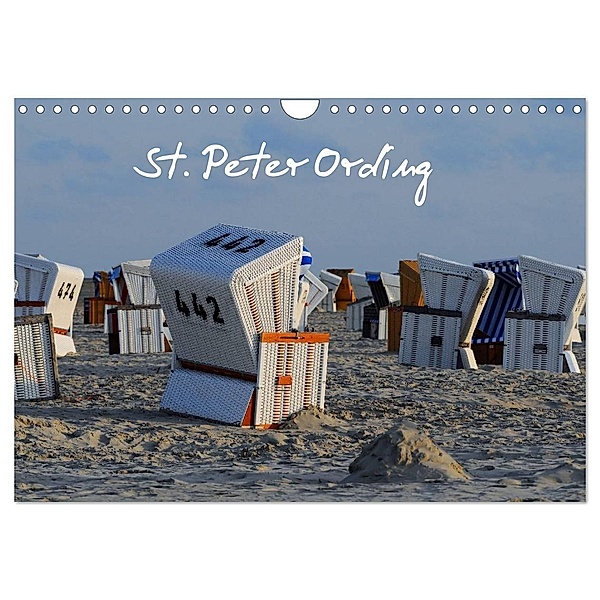 St. Peter Ording (Wandkalender 2024 DIN A4 quer), CALVENDO Monatskalender, Nordstern