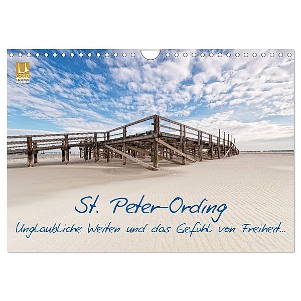 St. Peter-Ording (Wandkalender 2024 DIN A4 quer), CALVENDO Monatskalender, Nordbilder