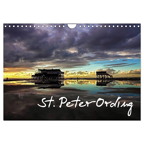 St. Peter-Ording (Wandkalender 2024 DIN A4 quer), CALVENDO Monatskalender, Peter Schürholz
