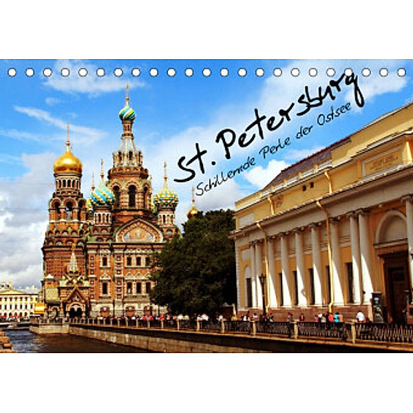 St. Petersburg (Tischkalender 2022 DIN A5 quer), Patrick le Plat