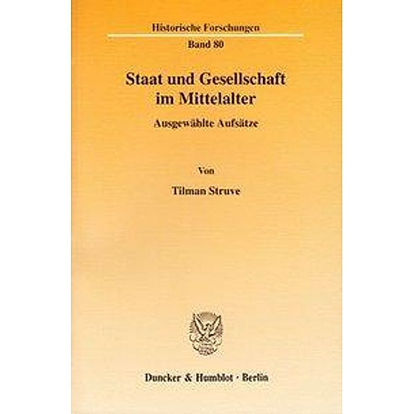 Staat und Gesellschaft im Mittelalter., Tilman Struve