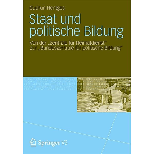 Staat und politische Bildung, Gudrun Hentges