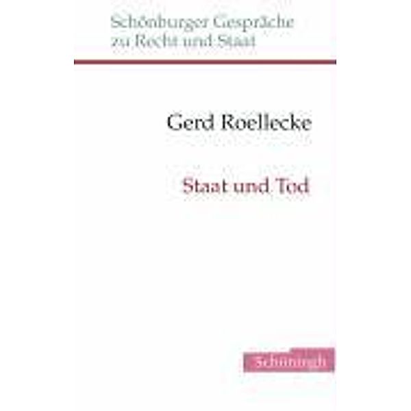 Staat und Tod, Gerd Roellecke