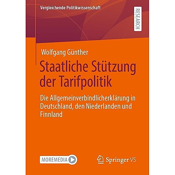 Staatliche Stützung der Tarifpolitik / Vergleichende Politikwissenschaft, Wolfgang Günther