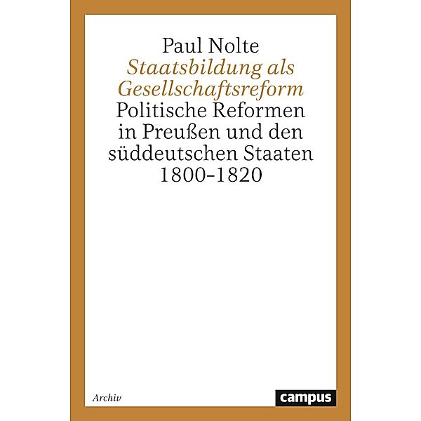 Staatsbildung als Gesellschaftsreform, Paul Nolte