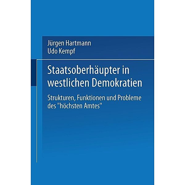 Staatsoberhäupter in westlichen Demokratien, Jürgen Hartmann, Udo Kempf