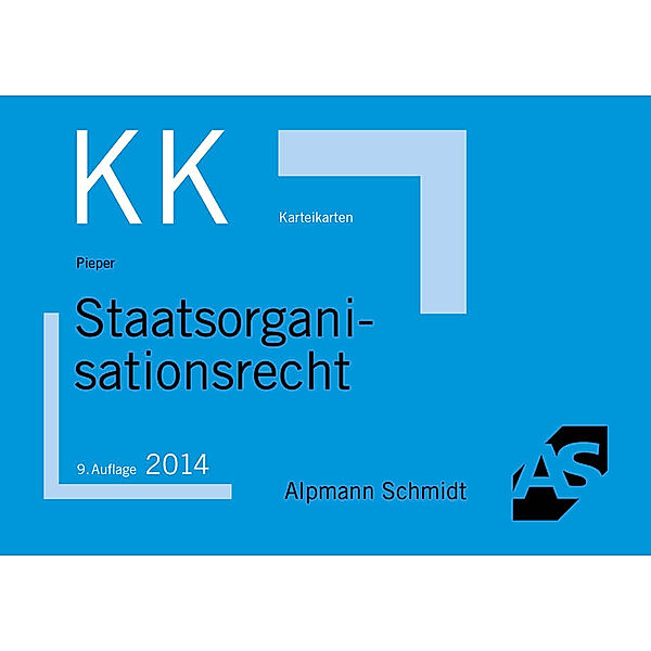 Staatsorganisationsrecht (VerfassungsR), Karteikarten, Hans-Gerd Pieper