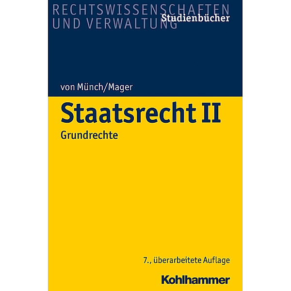 Staatsrecht II, Ingo von Münch, Ute Mager