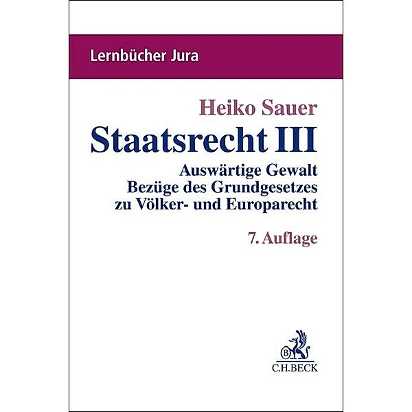 Staatsrecht III, Heiko Sauer