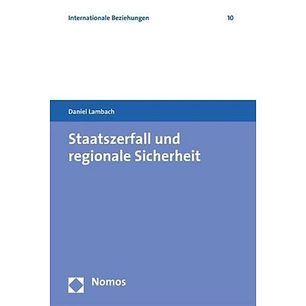 Staatszerfall und regionale Sicherheit, Daniel Lambach