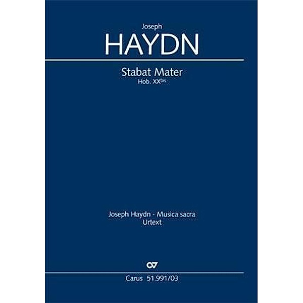 Stabat Mater (Klavierauszug), Joseph Haydn