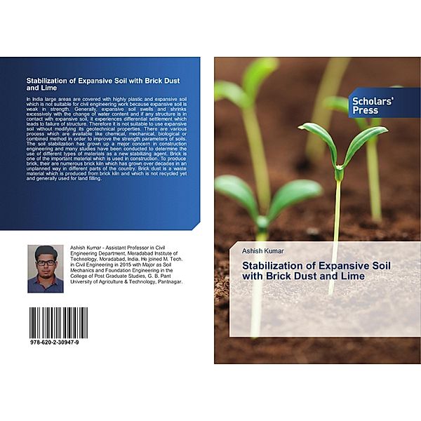 Stabilization of Expansive Soil with Brick Dust and Lime, Ashish Kumar