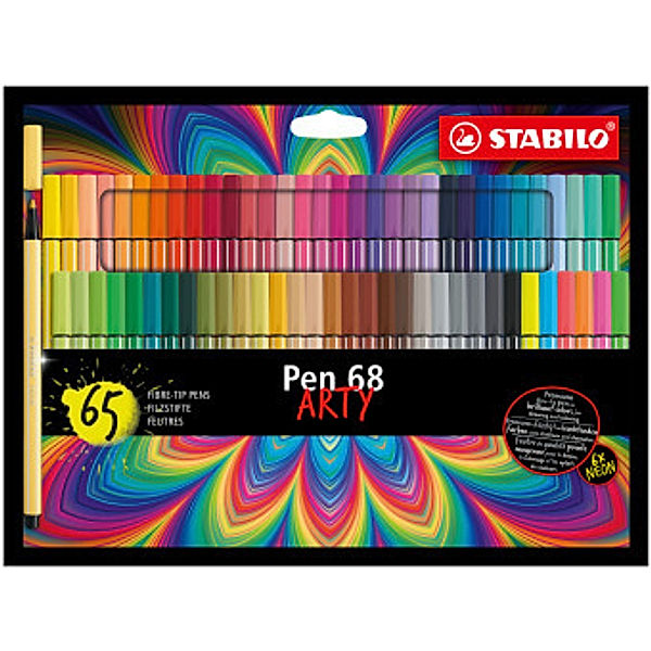 STABILO Pen 68 65er Kartonetui ARTY