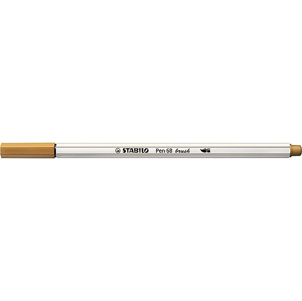 STABILO Pen 68 brush ocker dunkel