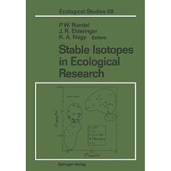 Stable Isotopes in Ecological Research / Ecological Studies Bd.68