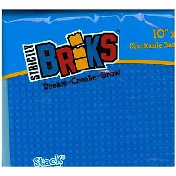 Stackable Baseplate (25x25 cm) blue