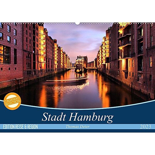 Stadt Hamburg (Wandkalender 2023 DIN A2 quer), © Thomas Deter