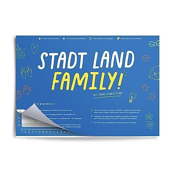 Carletto Deutschland, Simon & Jan Stadt Land Family (Spiel)