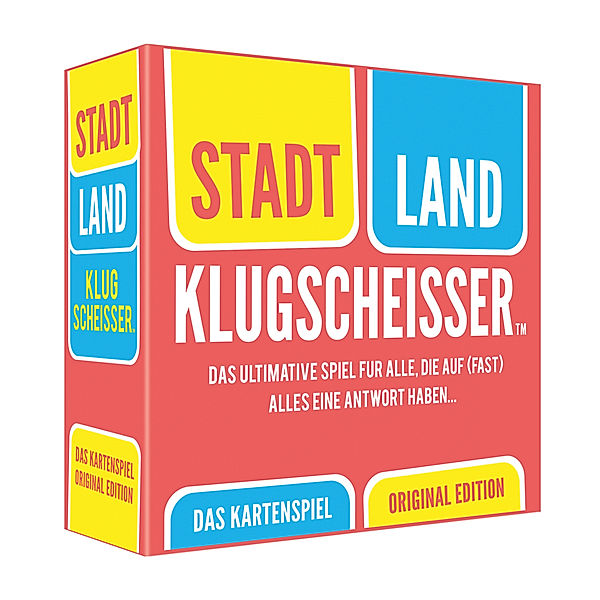 Pegasus Spiele, Kylskapspoesi AB Stadt Land Klugscheisser  Kartenspiel (Spiel)