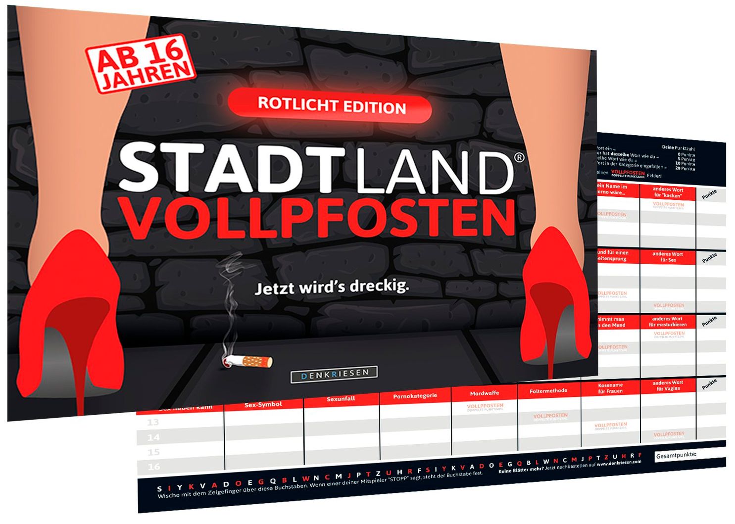 STADT LAND VOLLPFOSTEN® Rotlicht Edition bestellen | Weltbild.ch