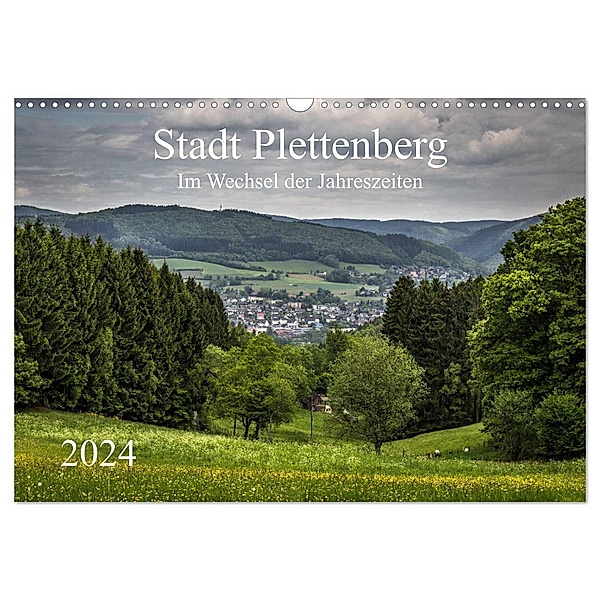 Stadt Plettenberg (Wandkalender 2024 DIN A3 quer), CALVENDO Monatskalender, Simone Rein