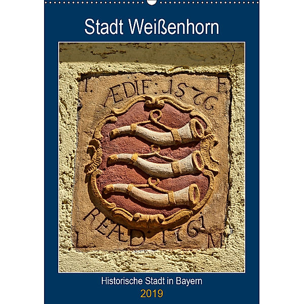 Stadt Weißenhorn (Wandkalender 2019 DIN A2 hoch), Kattobello