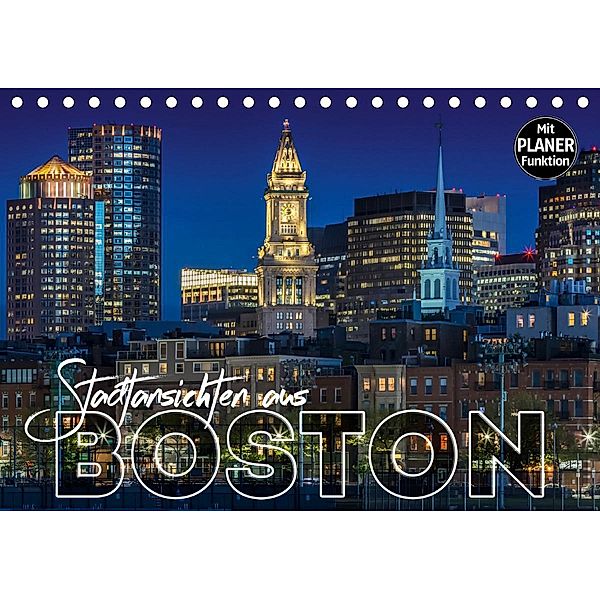 Stadtansichten aus Boston (Tischkalender 2021 DIN A5 quer), Melanie Viola