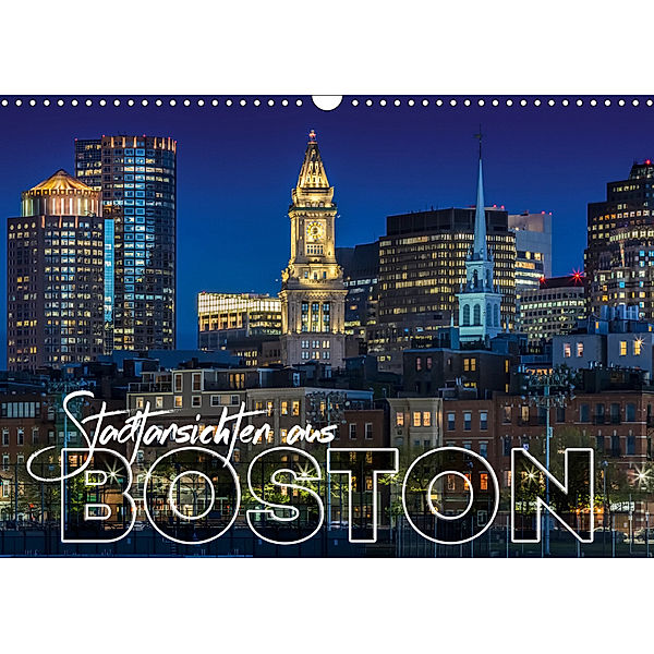 Stadtansichten aus Boston (Wandkalender 2019 DIN A3 quer), Melanie Viola