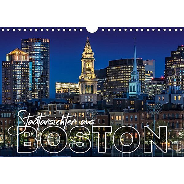 Stadtansichten aus Boston (Wandkalender 2019 DIN A4 quer), Melanie Viola