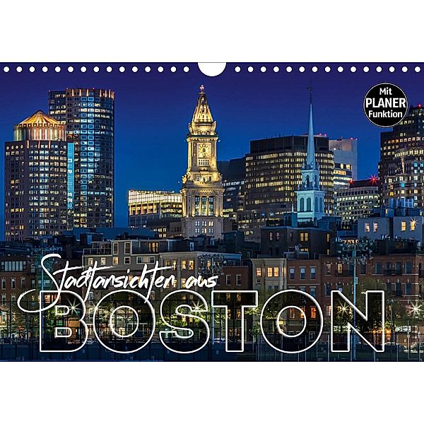 Stadtansichten aus Boston (Wandkalender 2021 DIN A4 quer), Melanie Viola