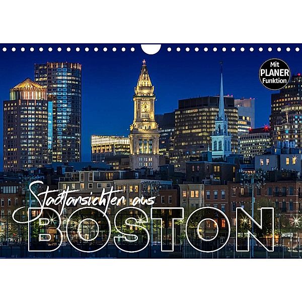 Stadtansichten aus Boston (Wandkalender 2023 DIN A4 quer), Melanie Viola