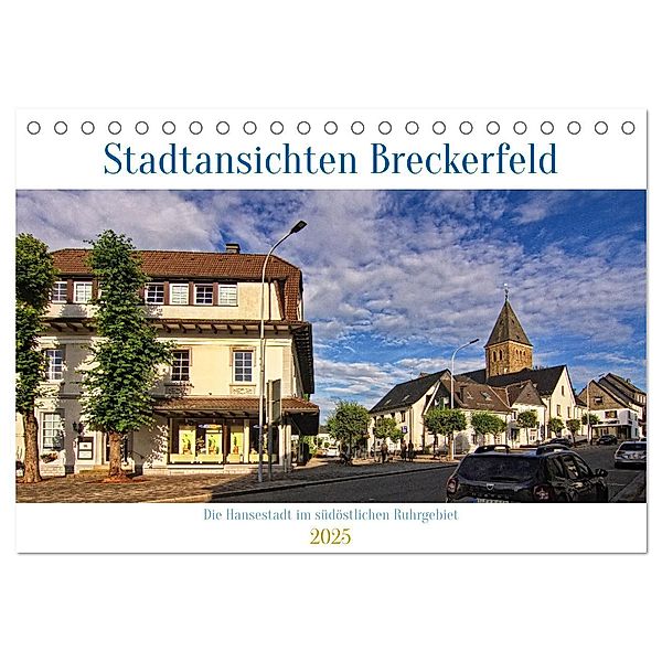 Stadtansichten Breckerfeld - Die Hansestadt im südöstlichen Ruhrgebiet (Tischkalender 2025 DIN A5 quer), CALVENDO Monatskalender, Calvendo, Detlef Thiemann