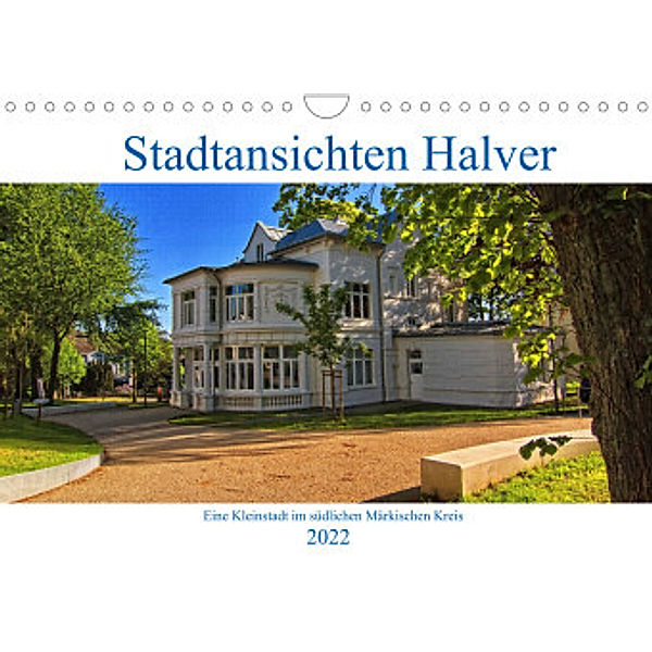 Stadtansichten Halver (Wandkalender 2022 DIN A4 quer), Detlef Thiemann