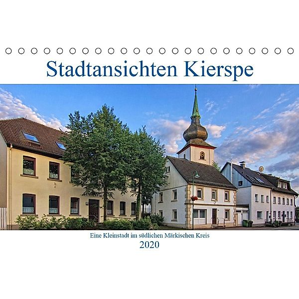 Stadtansichten Kierspe (Tischkalender 2020 DIN A5 quer), Detlef Thiemann