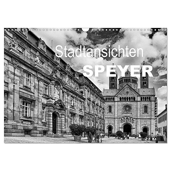 Stadtansichten Speyer (Wandkalender 2024 DIN A3 quer), CALVENDO Monatskalender, Nailia Schwarz