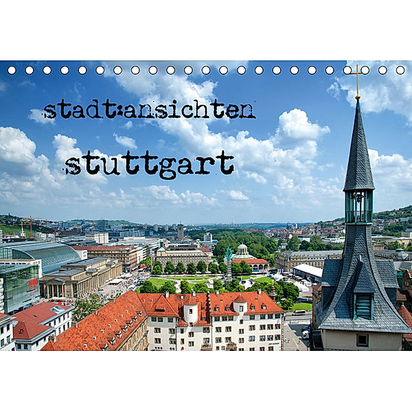 stadtansichten stuttgart (Tischkalender 2019 DIN A5 quer), Ralf Pfeiffer