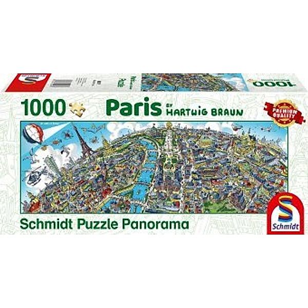 Stadtbild Paris (Puzzle), Hartwig Braun