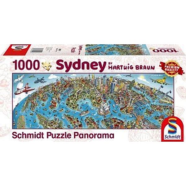 Stadtbild Sidney (Puzzle), Hartwig Braun